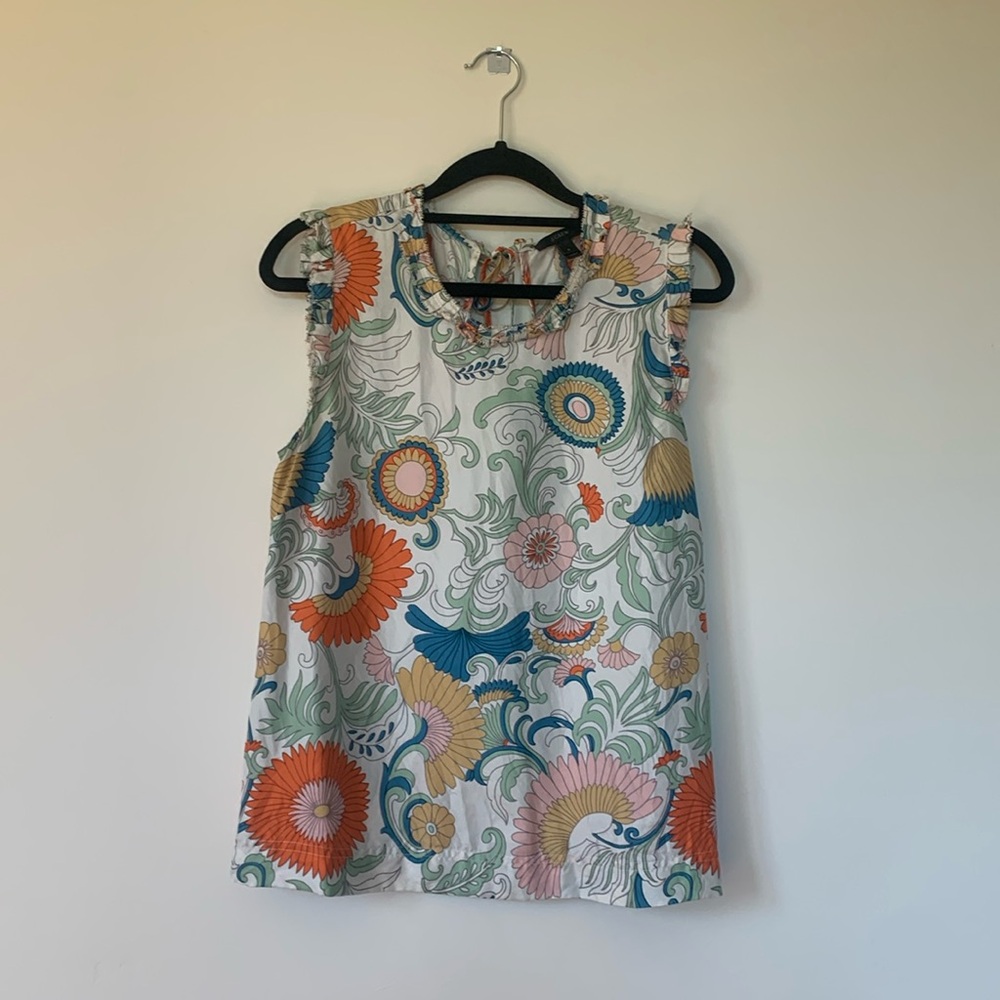 Silk Tie Back Blouse